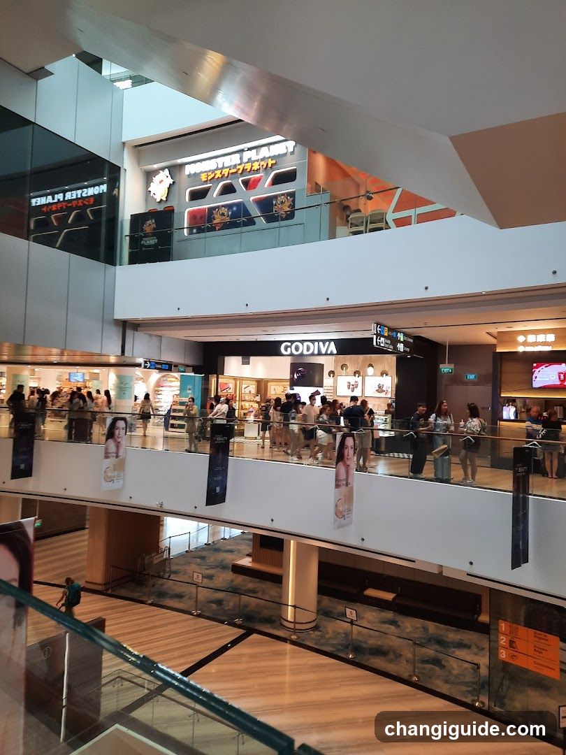 Shopping Mall Interior View
