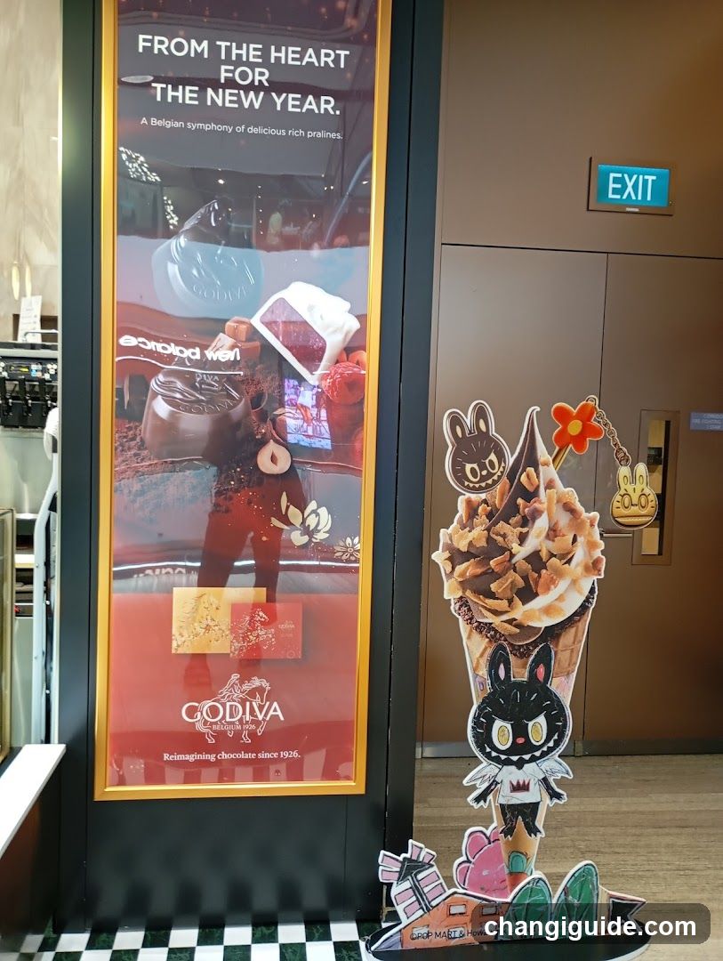 Godiva and Pop Mart Display