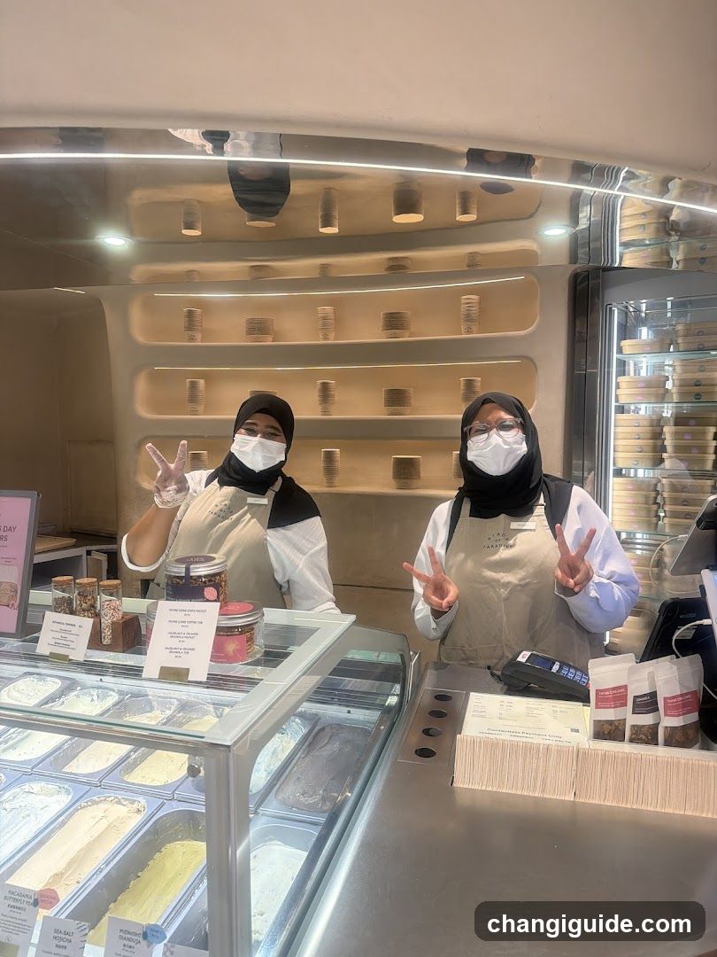 Ice Cream Shop Interior