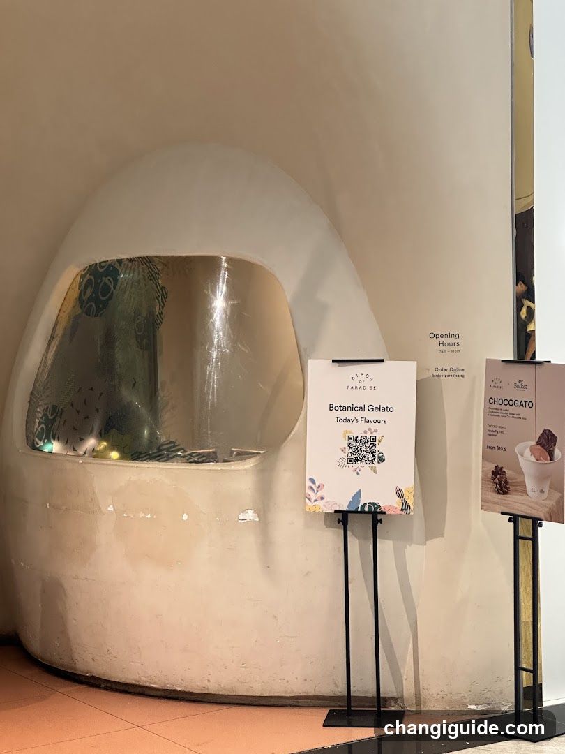 Botanical Gelato Display