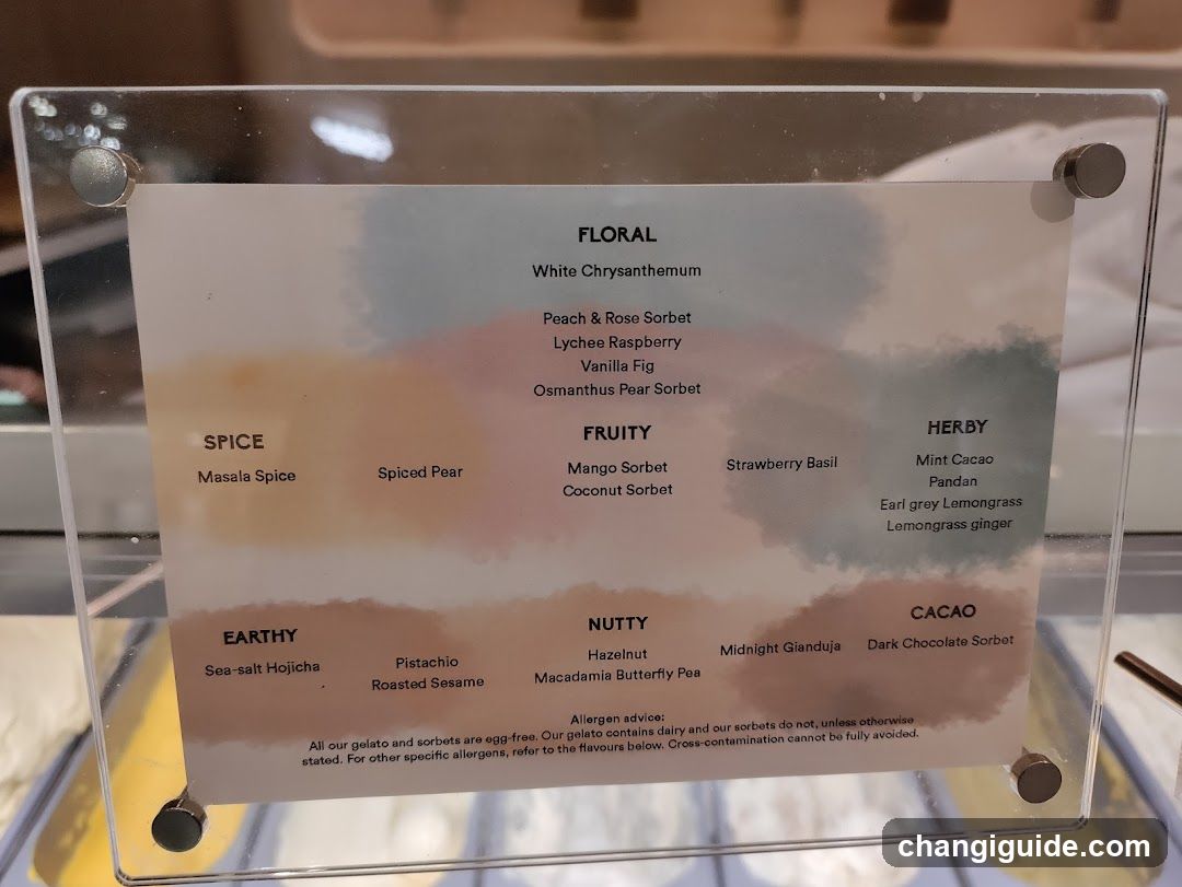 Floral, Spice, Fruity, Herby, Earthy, Nutty, Cacao Menu Board