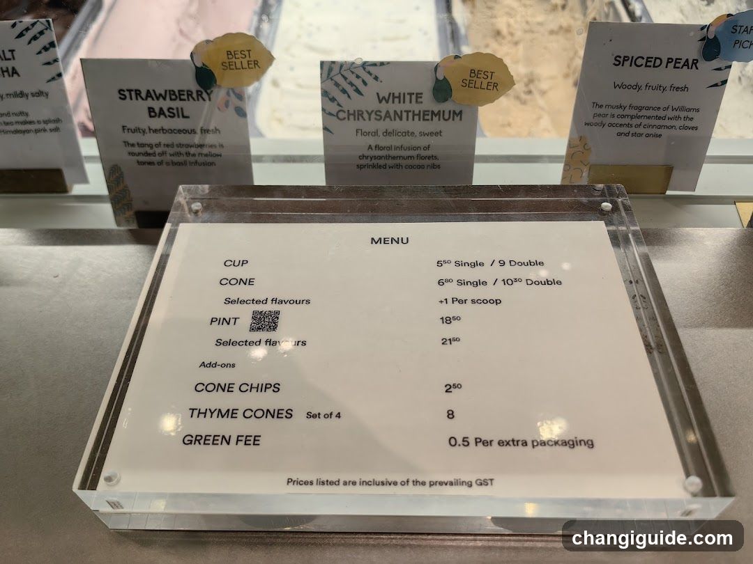 Flavour Shop Menu Board