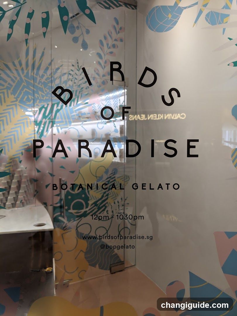 Birds of Paradise Botanical Gelato
