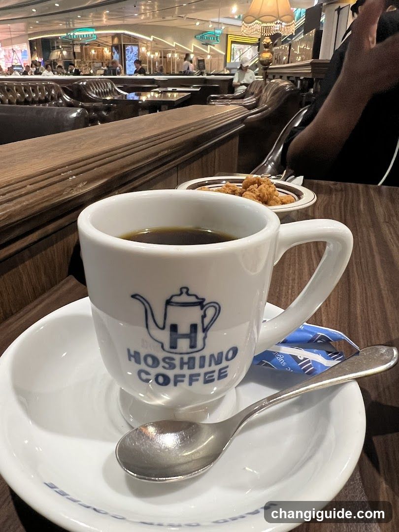 Hoshino Coffee Interior