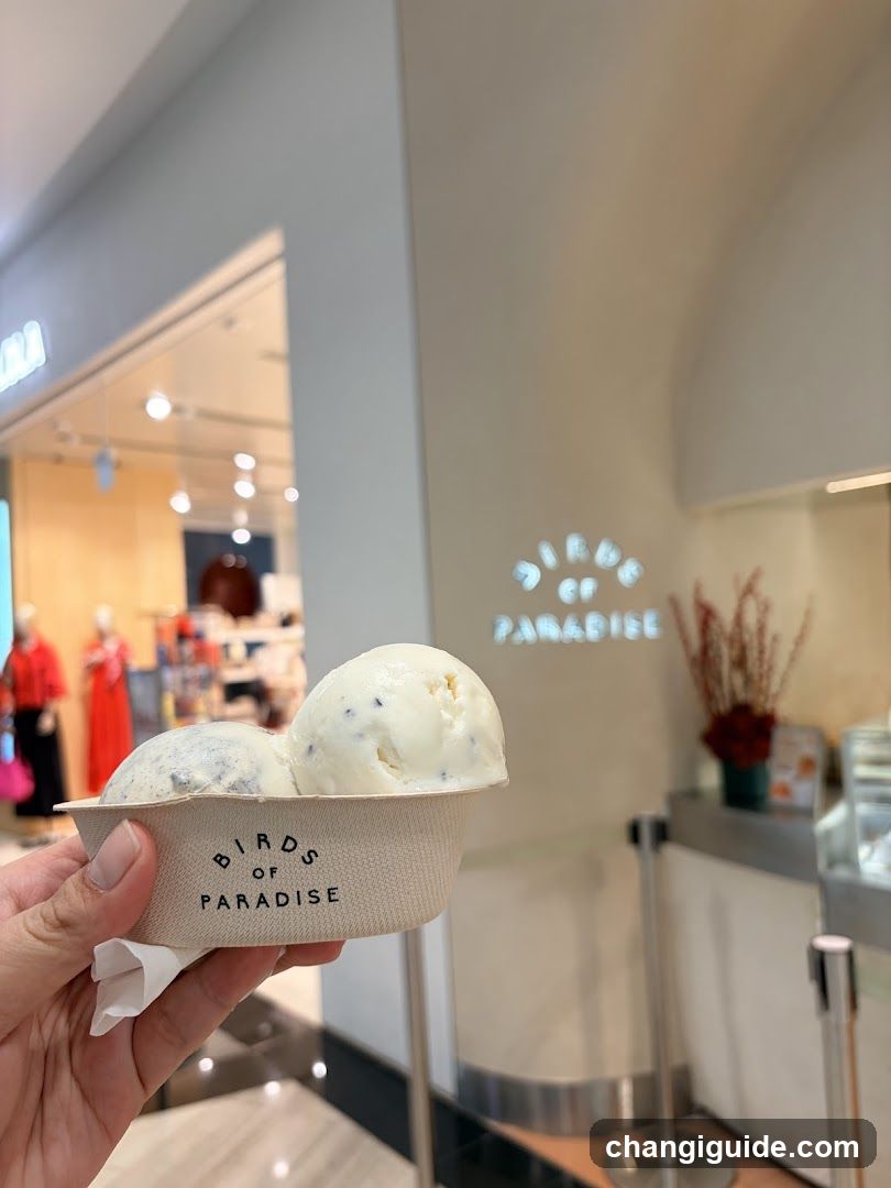 Birds of Paradise Ice Cream