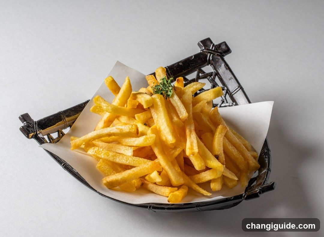Fries in Basket