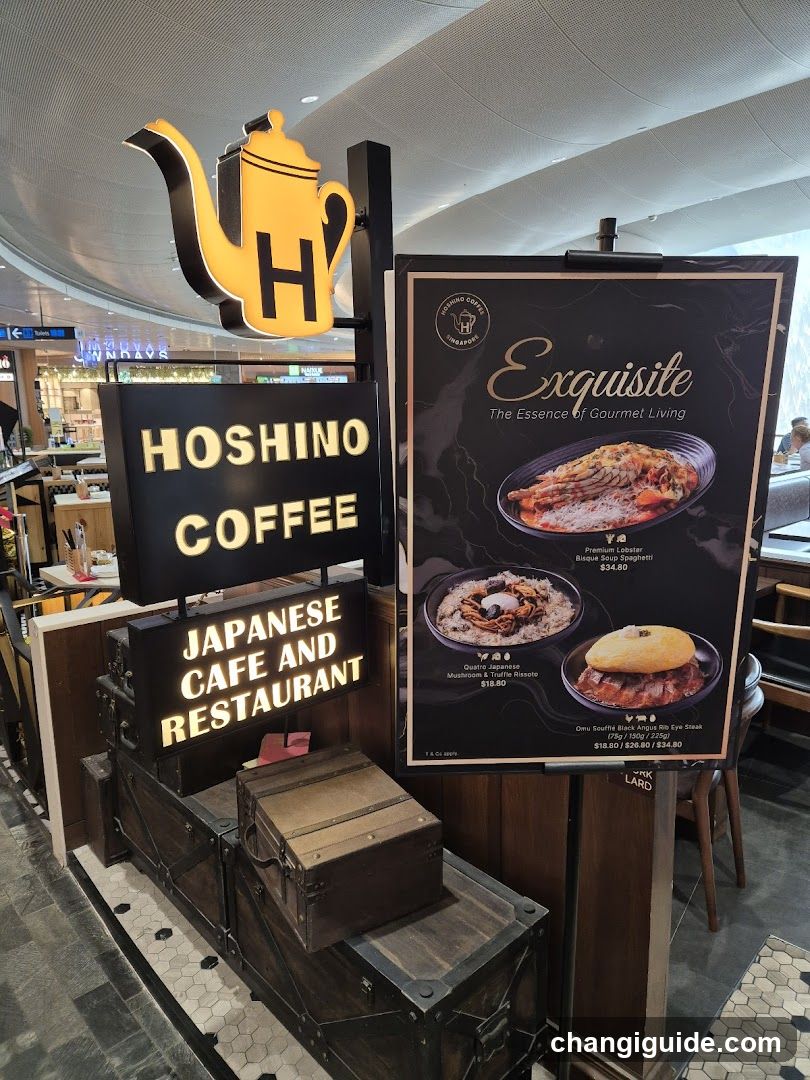Hoshino Coffee and Restaurant Display