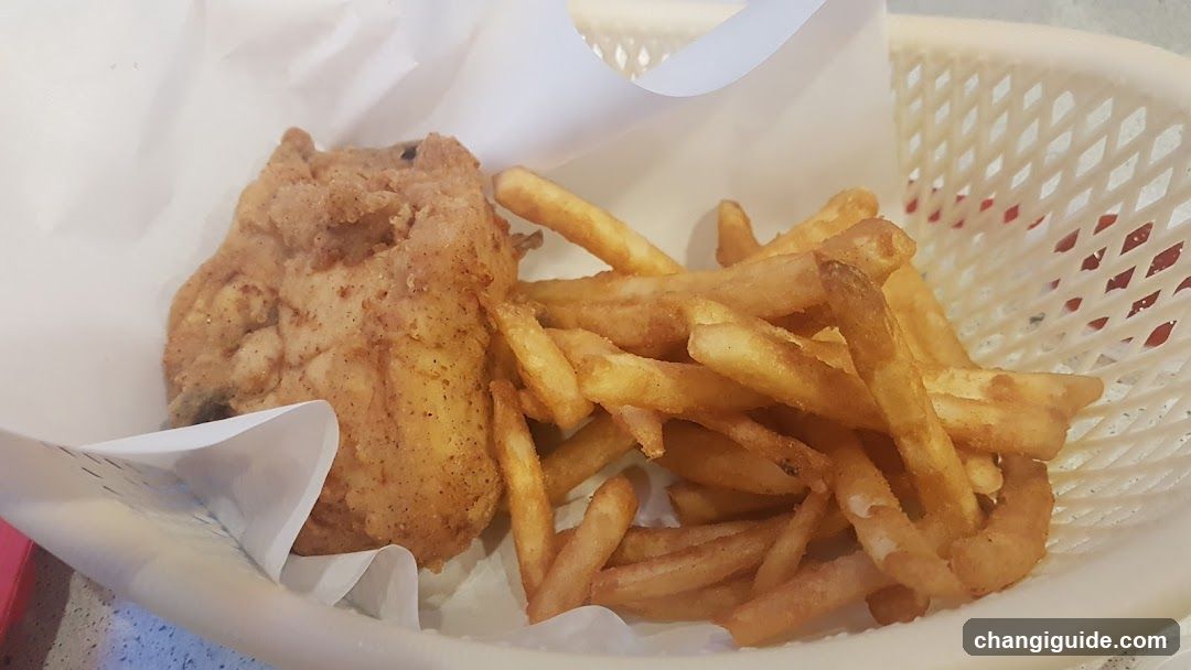 Fried Chicken and Fries in Basket