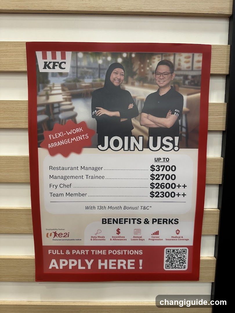 KFC Recruitment Poster