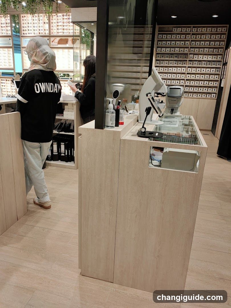 Optical Shop Interior