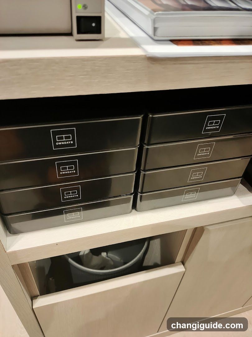 Organized Storage Unit with Drawers