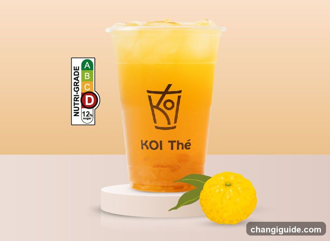 Koi Thé Orange Drink