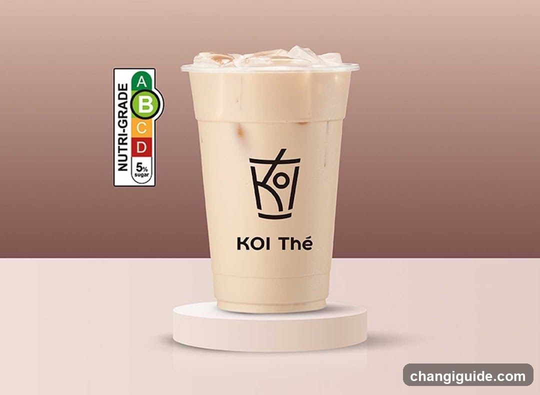 Koi Thé Iced Drink Product Shot