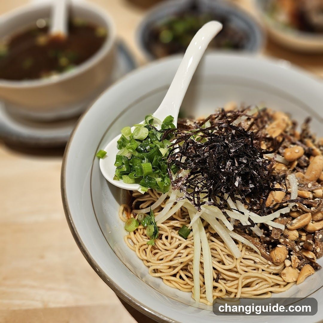 Noodle Bowl with Toppings