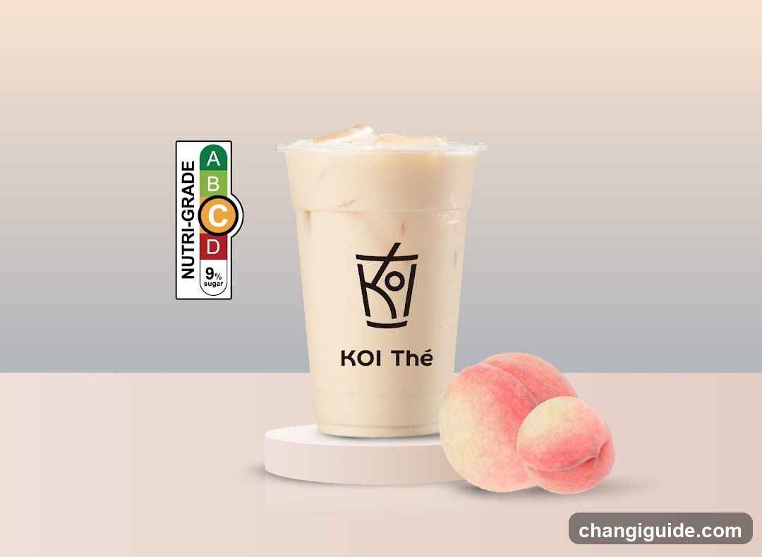 Koi Thé Peach Drink