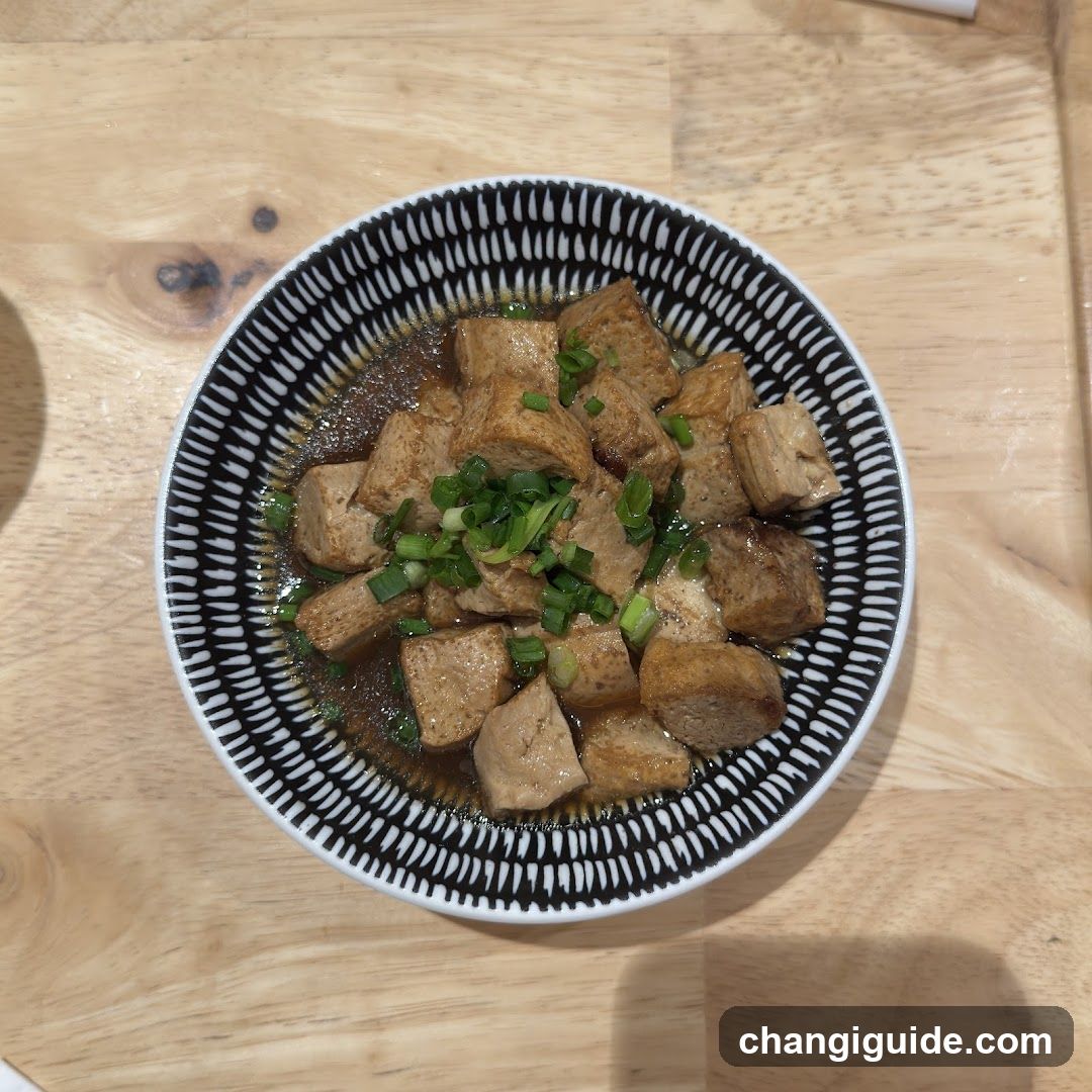 Stir-fried Tofu with Green Onions