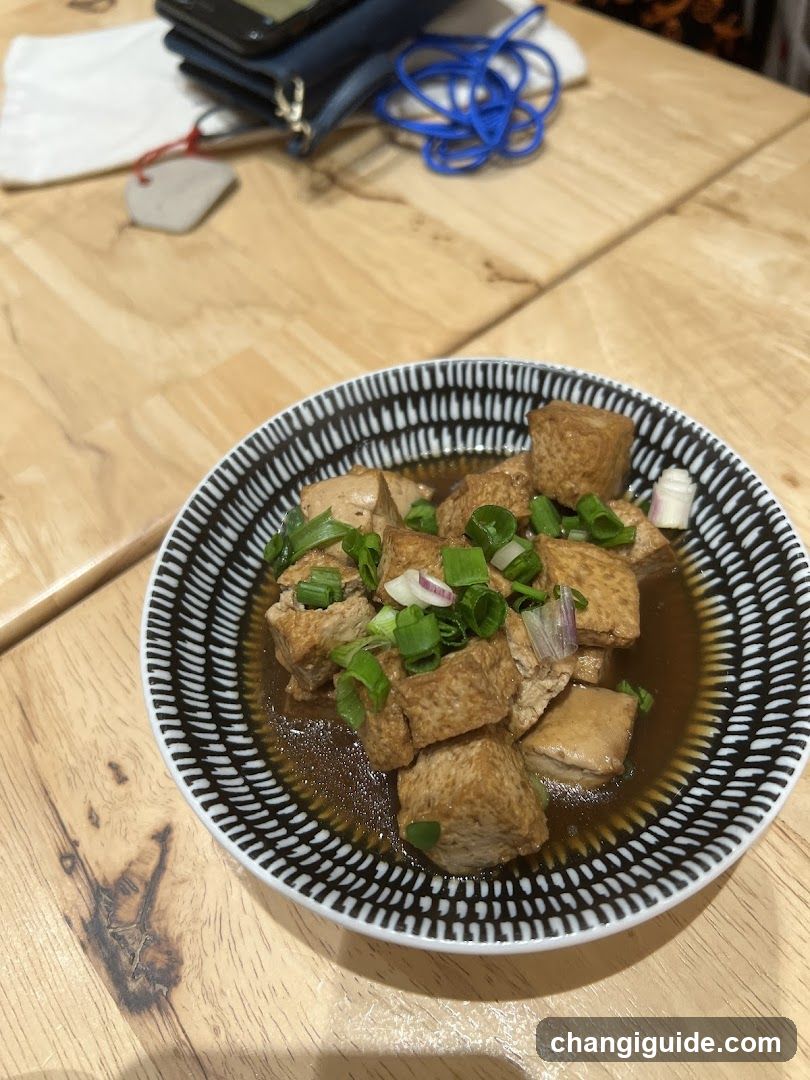 Braised Tofu Dish