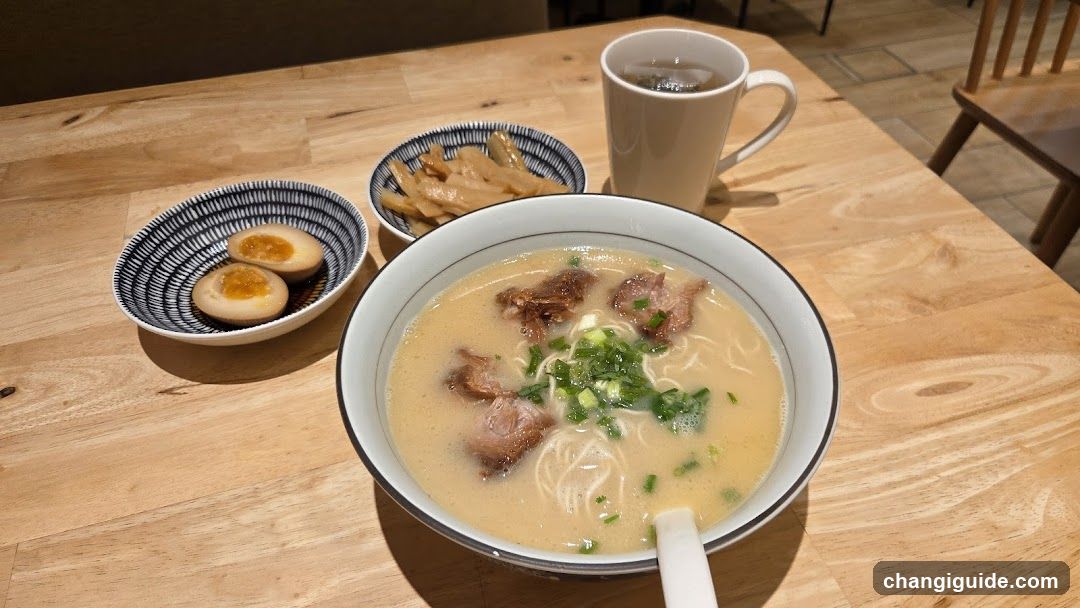 Ramen Bowl with Side Dishes