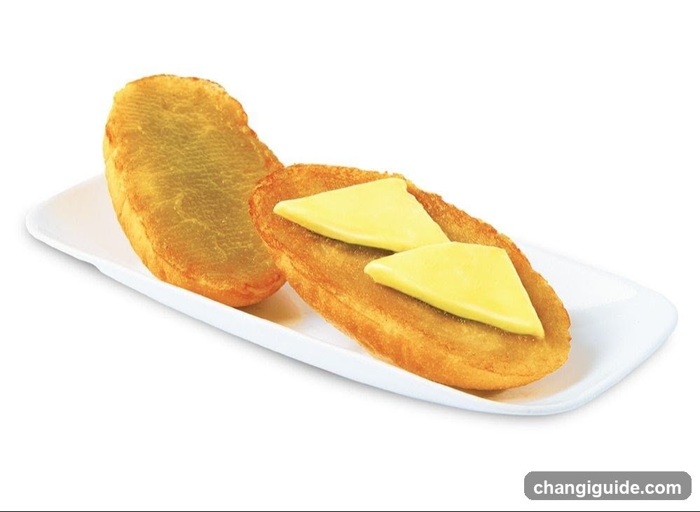 Cheese Toast on a Plate