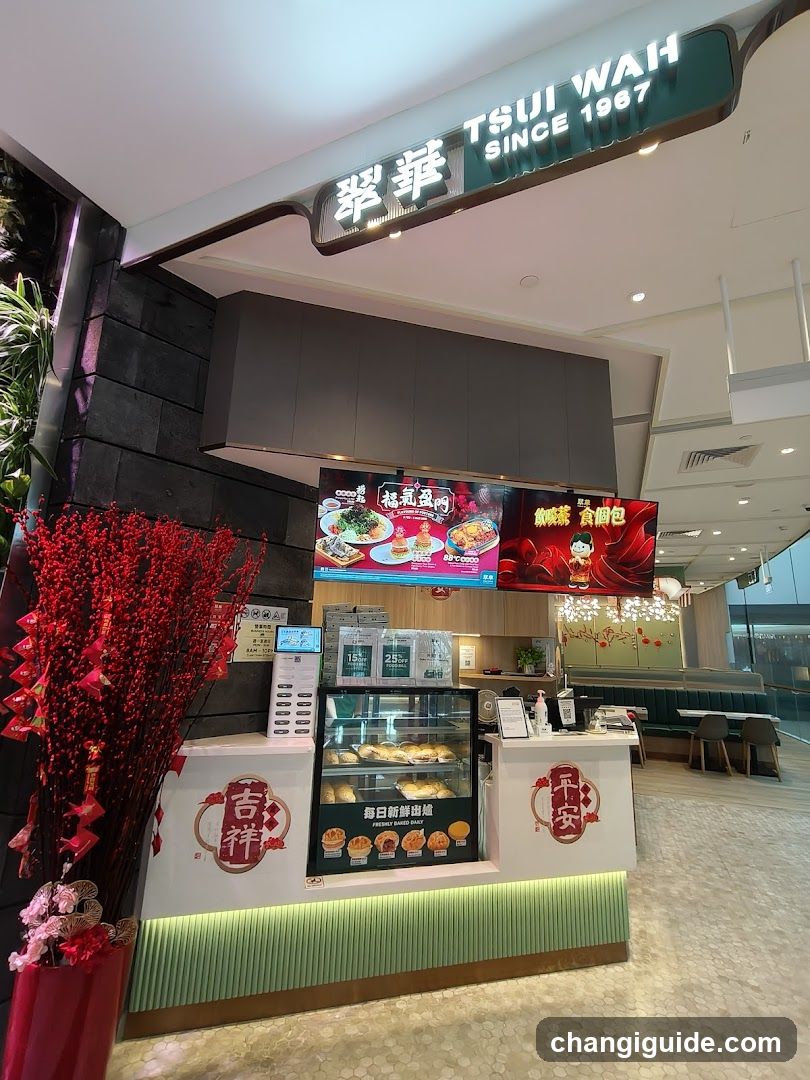 Tsui Wah Bakery Store Interior