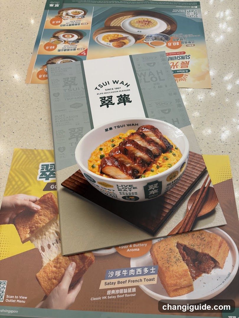 Tsui Wah Menu Display