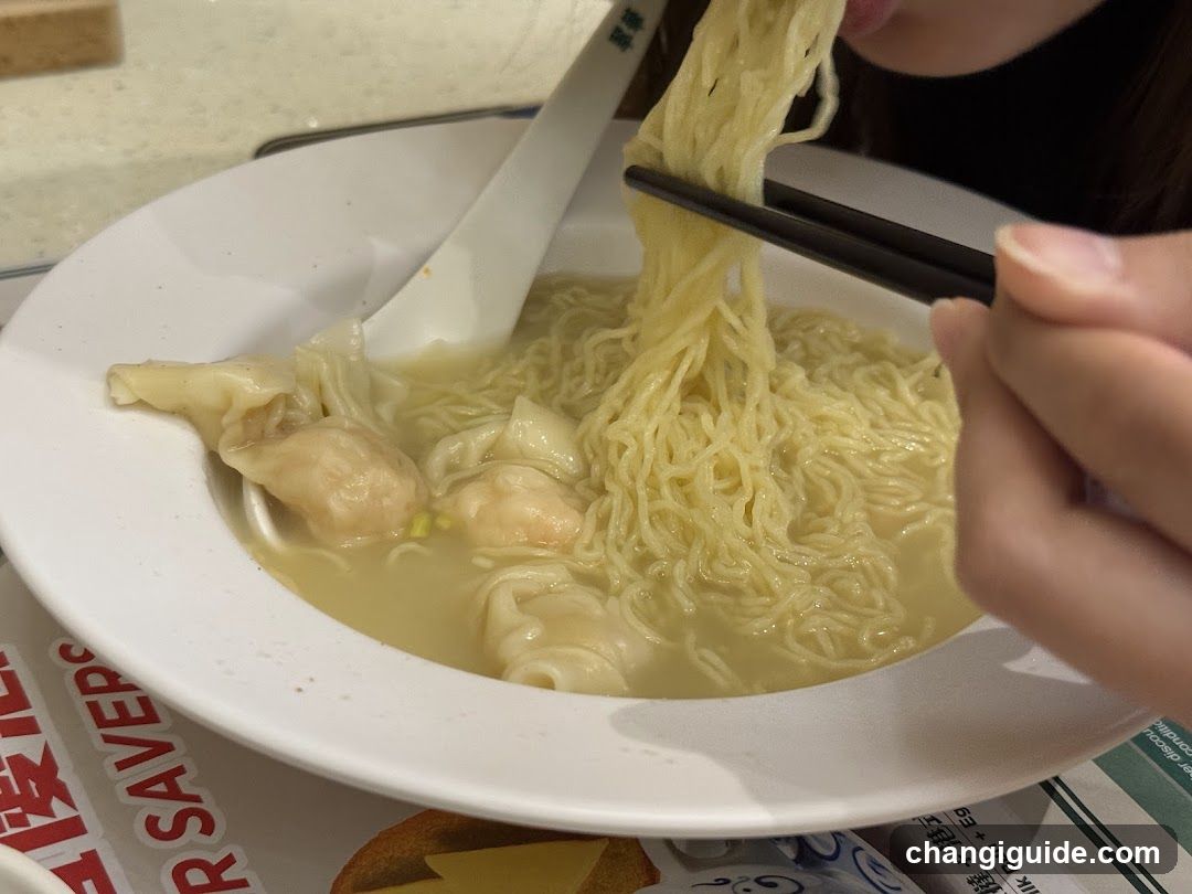 Wonton Noodle Bowl