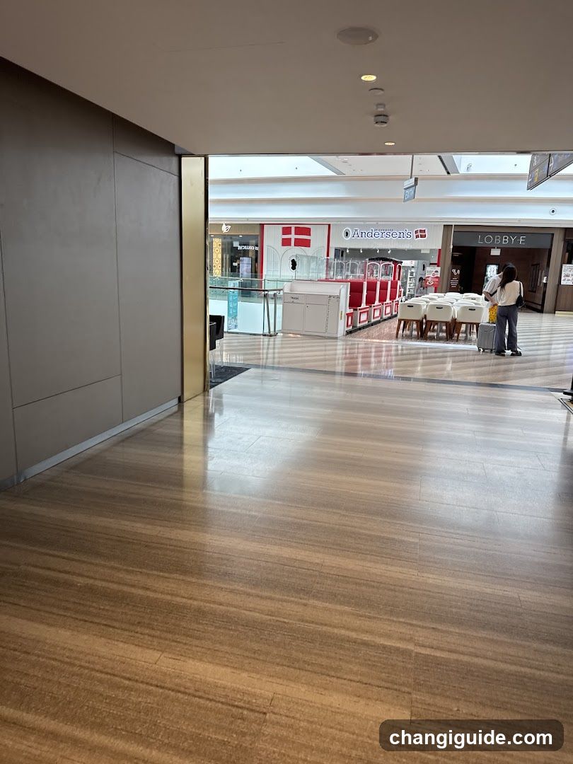 Shopping Mall Interior View