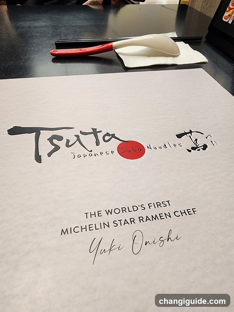 Ramen Restaurant Table Setting