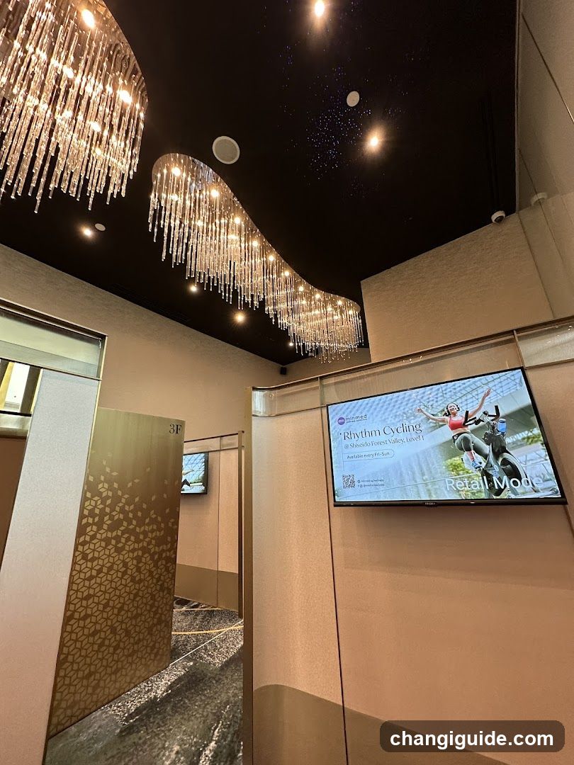 Interior Fitness Center Lobby