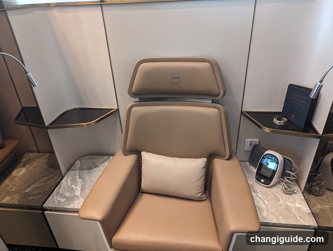 Luxury Lounge Chair Setup