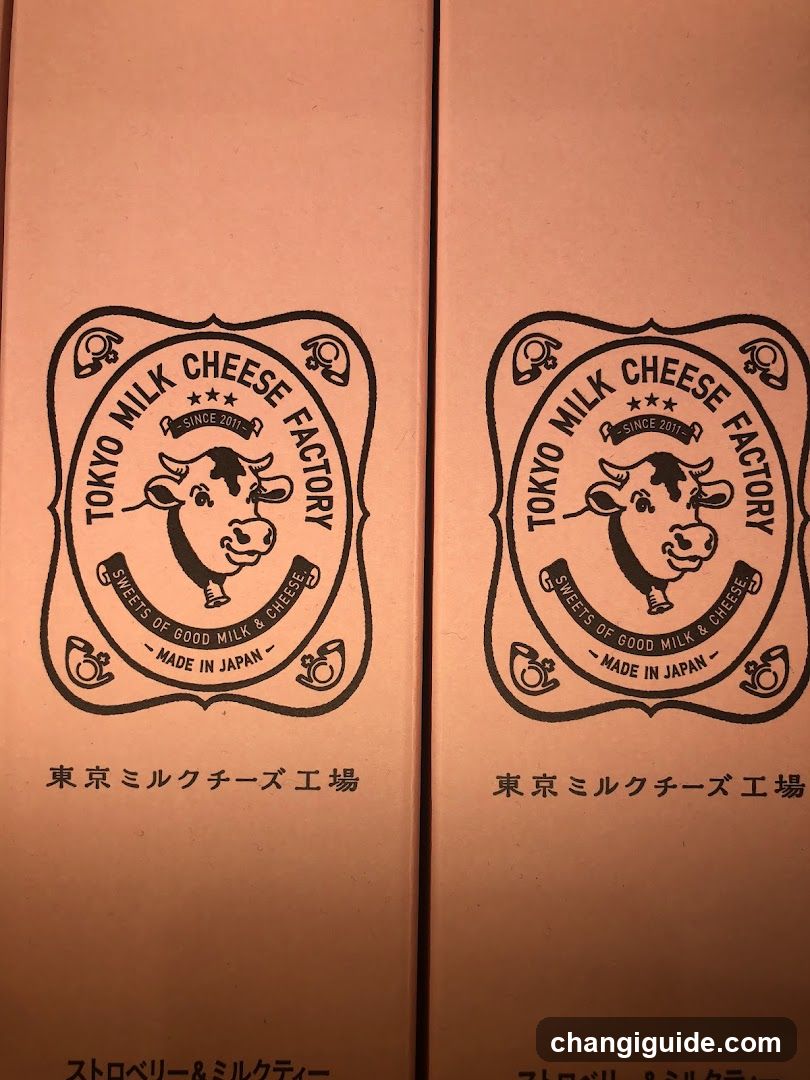 Tokyo Milk Cheese Factory Packaging