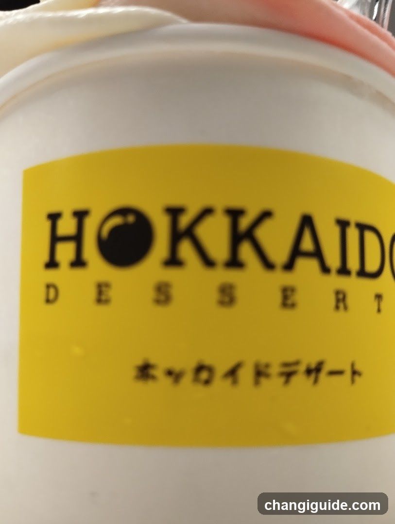 Hokkaido Dessert Container