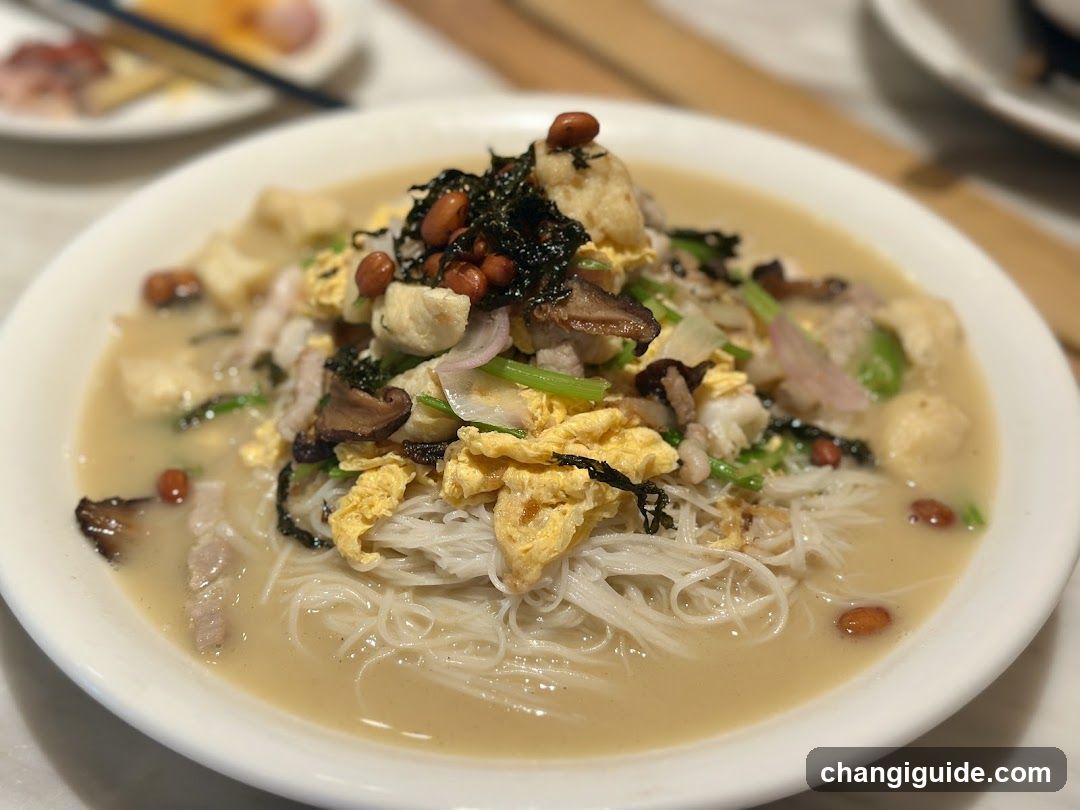 Noodle Dish with Broth and Toppings