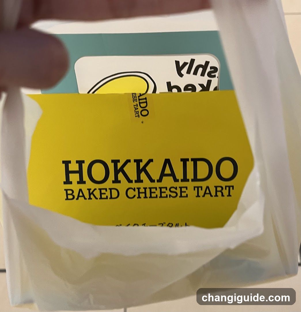 Hokkaido Baked Cheese Tart Packaging