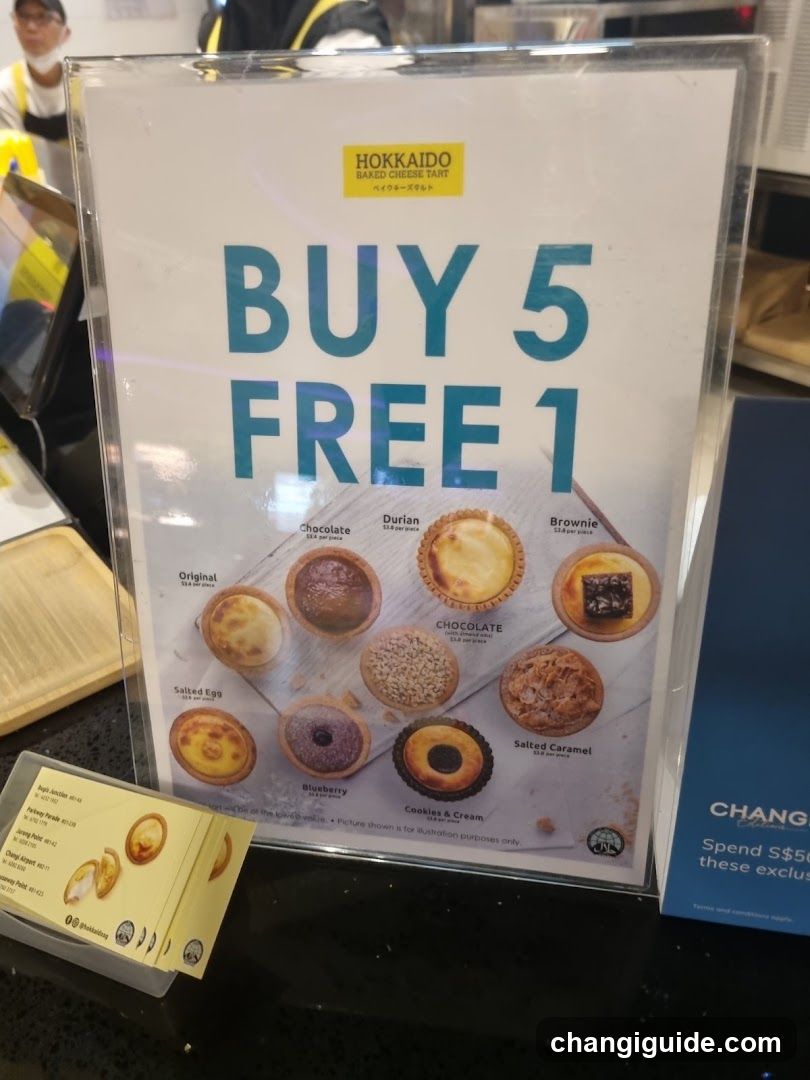 Hokkaido Bakery Sale Sign