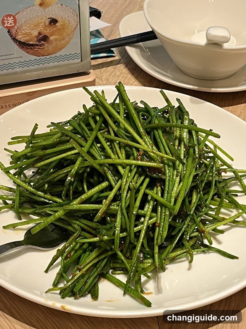 Stir-fried Water Spinach