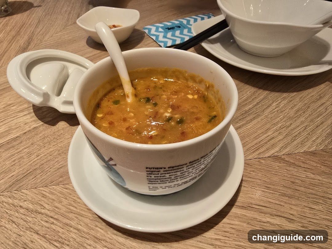 Soup Bowl with Spoon
