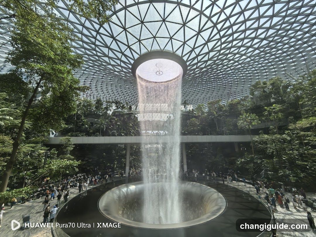 The Jewel Changi Airport Waterfall