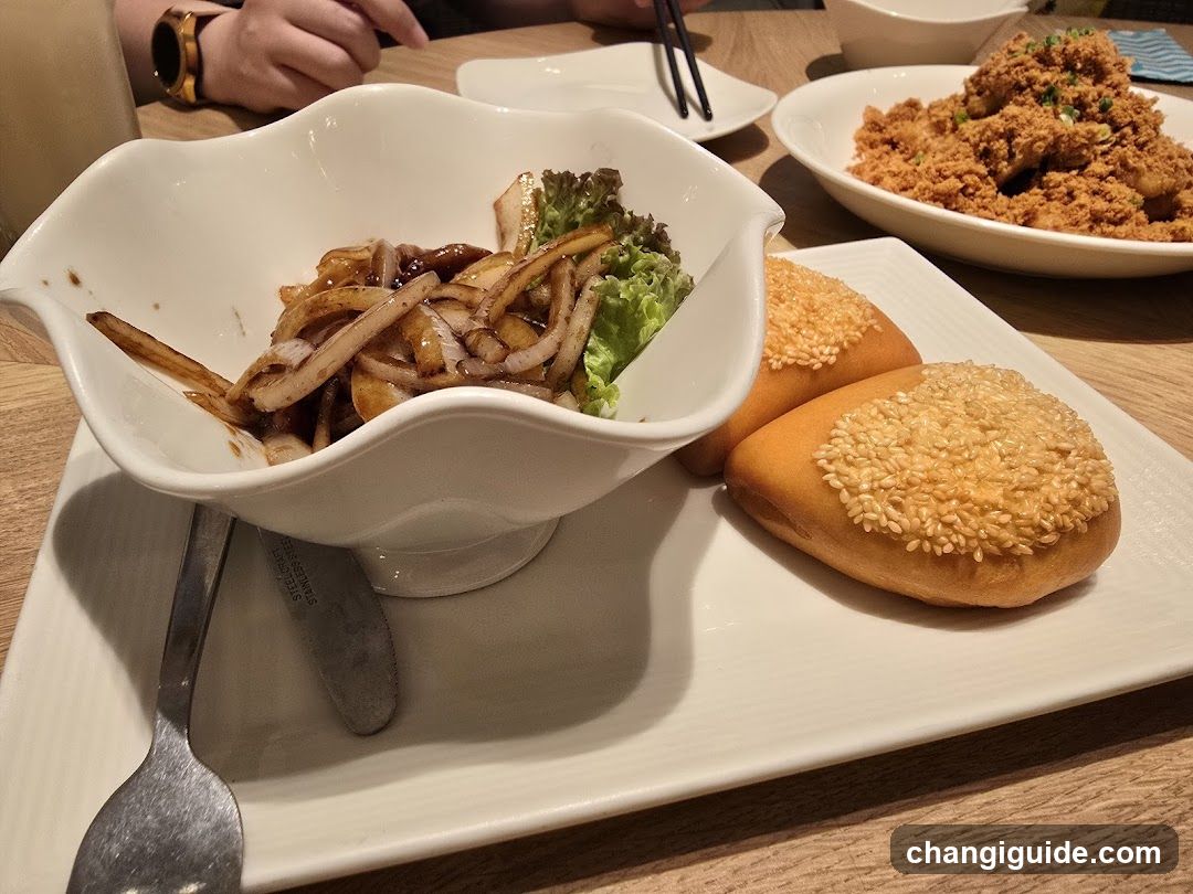 Dining Table with Food