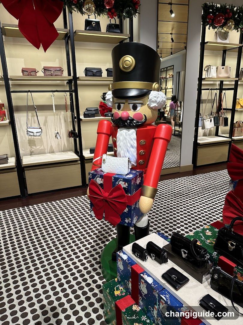 Christmas Nutcracker Display in Store