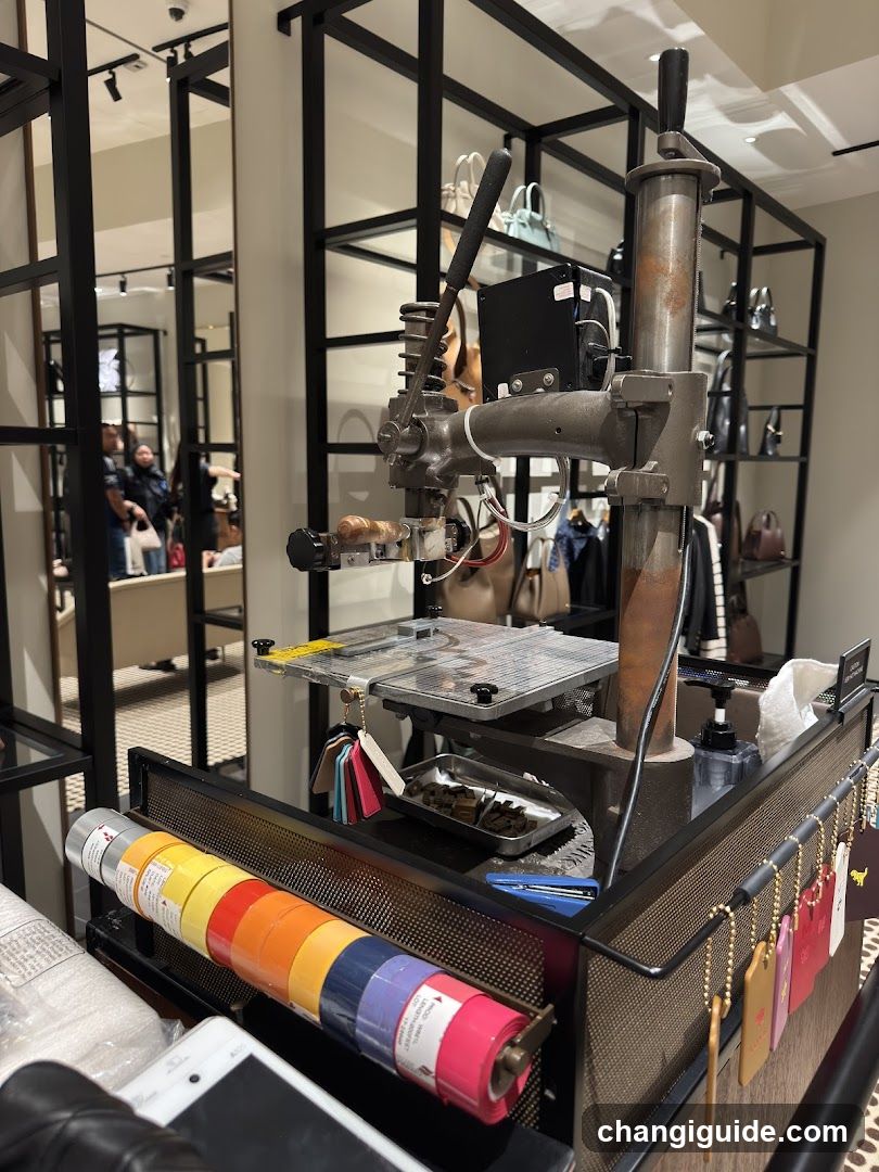 Custom Bag Printing Station