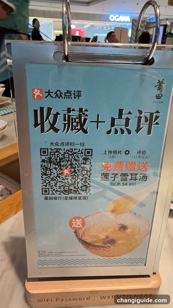 Dianping Review Standee