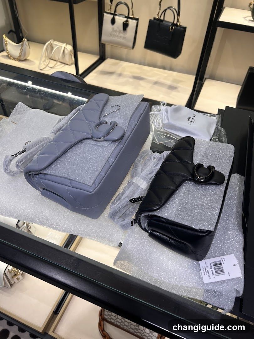Luxury Handbag Display
