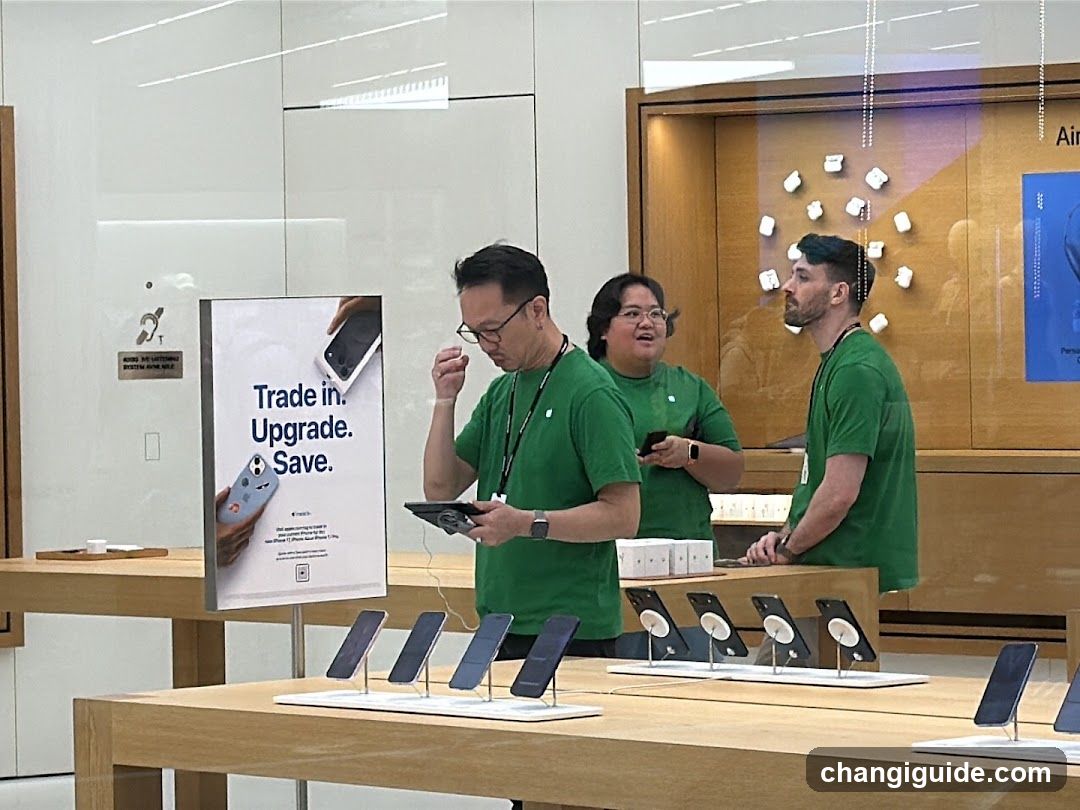 Apple Jewel Changi Airport