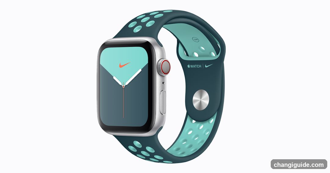 Apple Watch with Nike Band