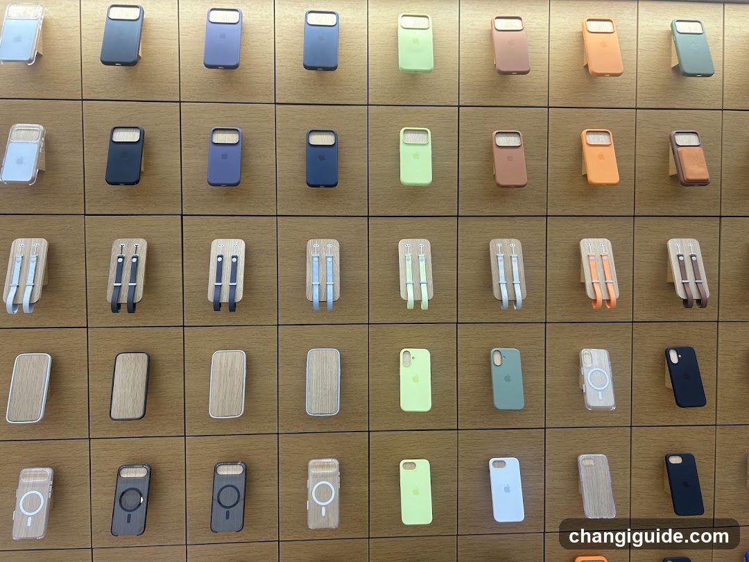 Apple Store Product Display Wall