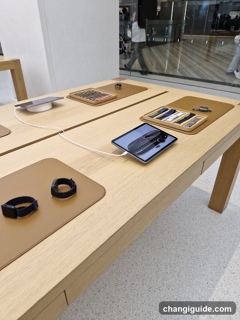 Apple Store Interior Display
