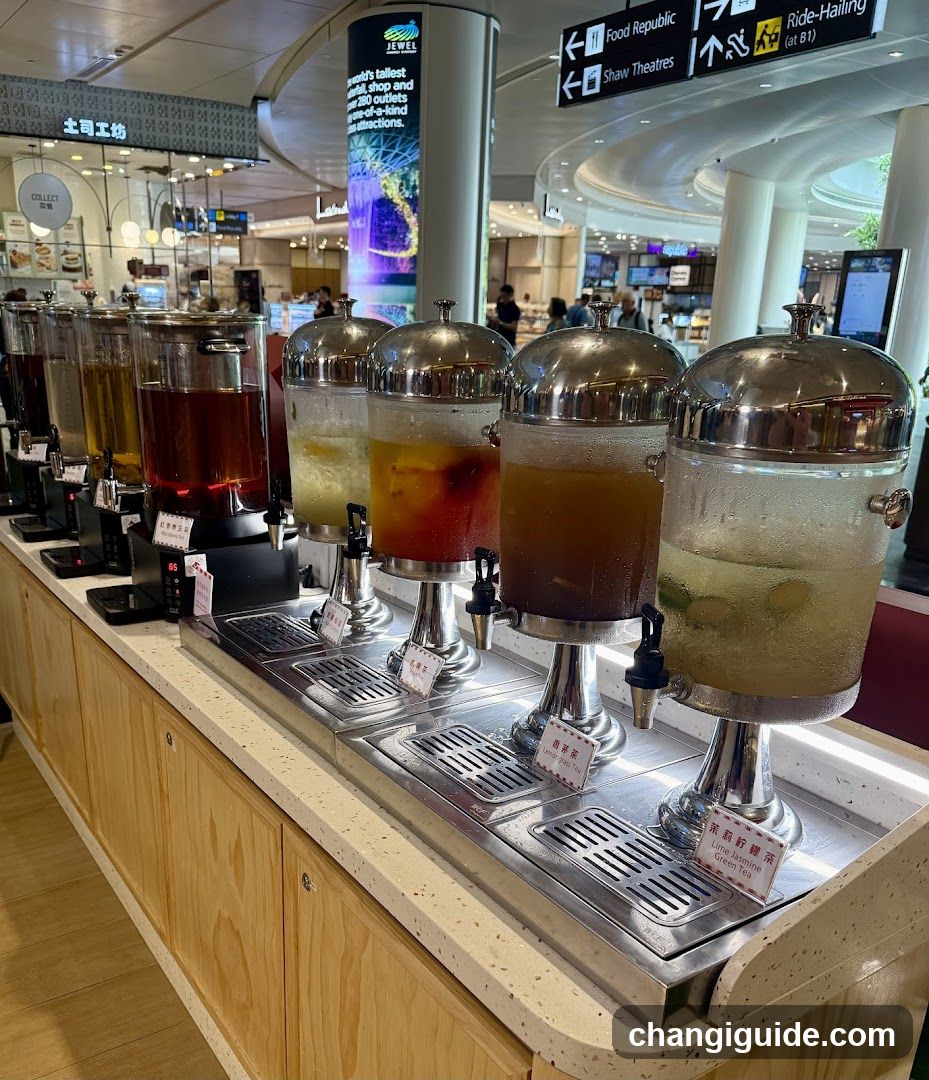Beverage Station in Mall