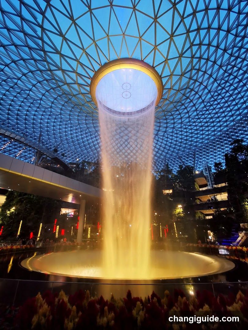 The Jewel Changi Waterfall