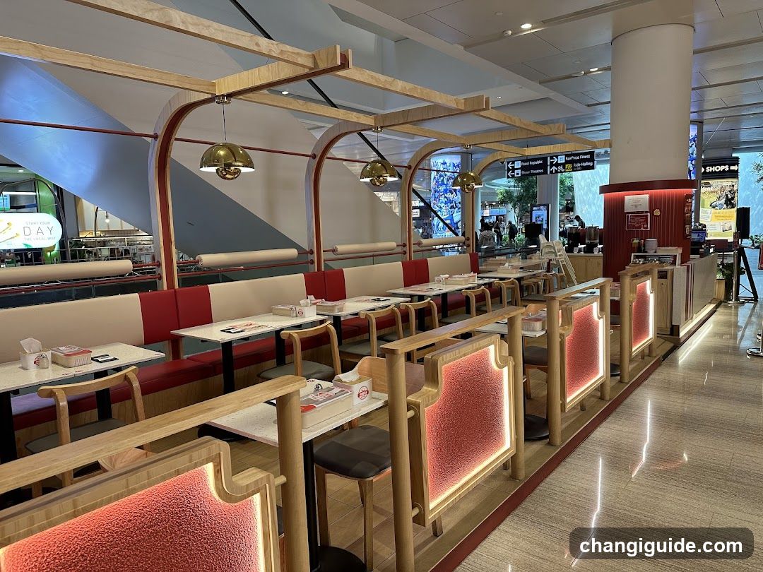 Restaurant Interior with Seating Area